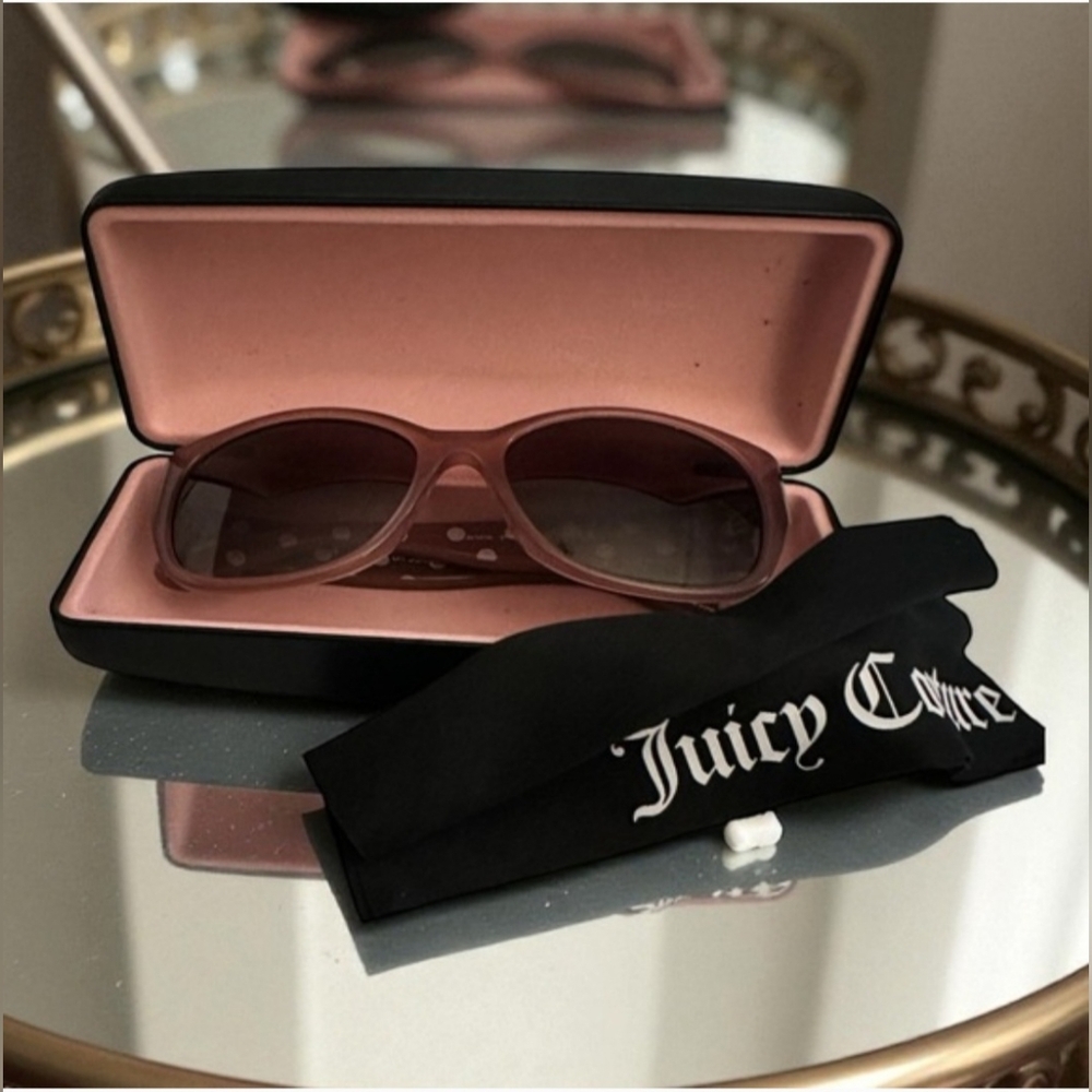 Juicy Couture Pink Sunglasses In Case, NWT, JU 551/S 00T7 - Picture 4 of 7